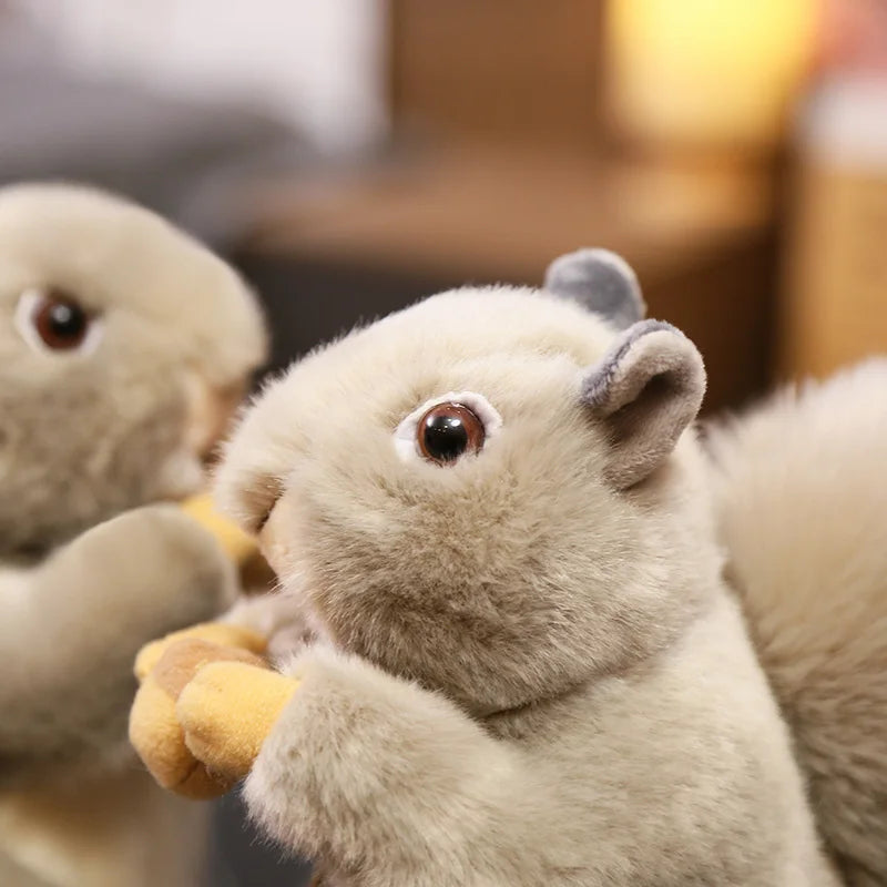 Lifelike Squirrel Plush