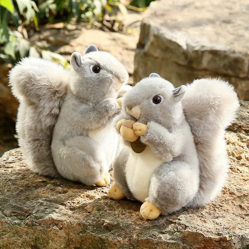 Lifelike Squirrel Plush