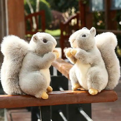 Lifelike Squirrel Plush