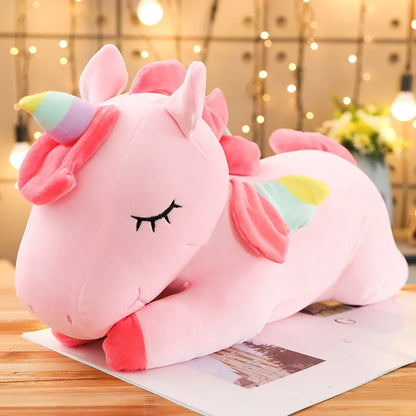 Giant Unicorn Plush Toy - Soft Stuffed Doll (25-100cm)