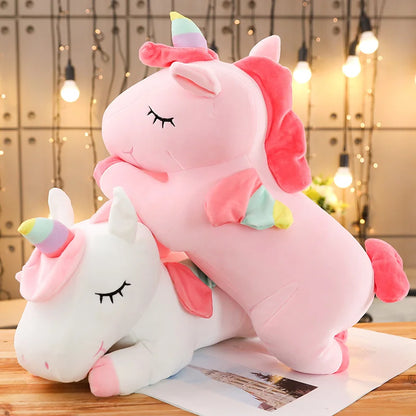 Giant Unicorn Plush Toy - Soft Stuffed Doll (25-100cm)