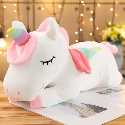 Giant Unicorn Plush Toy - Soft Stuffed Doll (25-100cm)