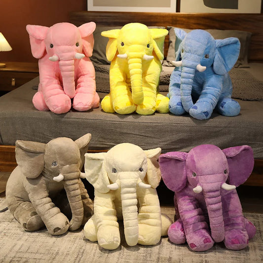 Soft Elephant Plush Toy - Stuffed Animal Pillow (40-60cm)