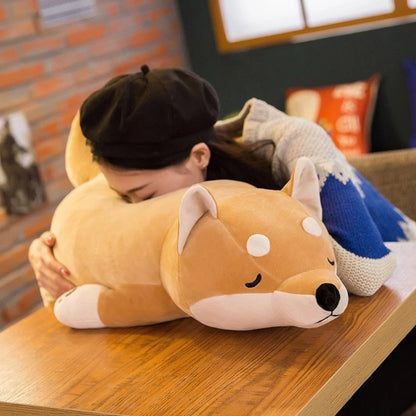 Long Pillow Lovely Shiba Inu