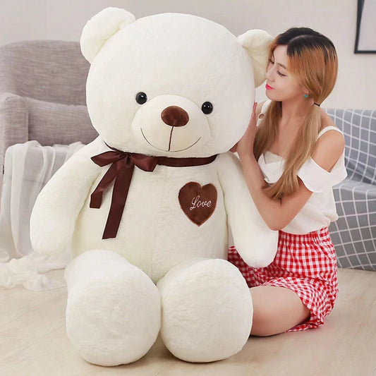 60cm Large Teddy Bear (White)