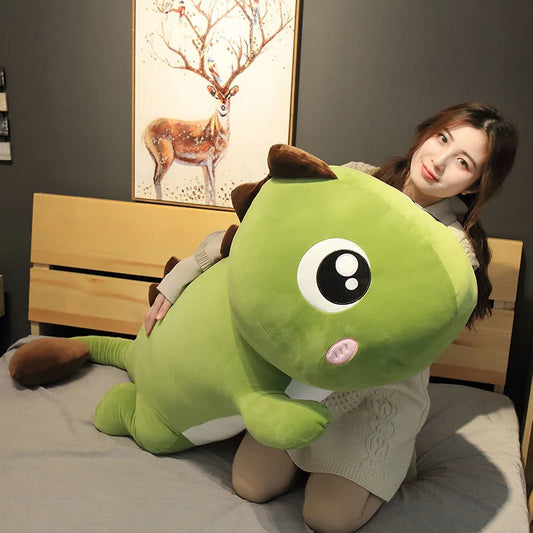 60cm Giant Dinosaur Plush - Soft Stuffed Pillow for Kids