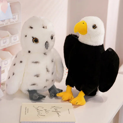 Eagle and Owl Plush Toy Set