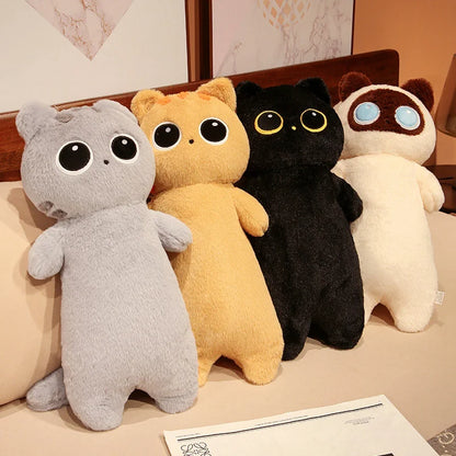 Giant Cat Bolster Plush