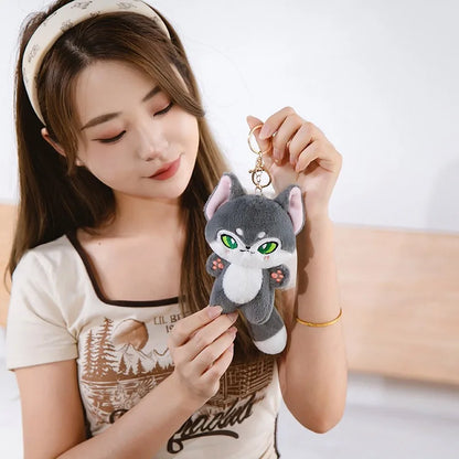 Kawaii Wolf Plush