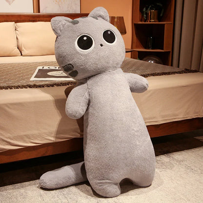 Giant Cat Bolster Plush