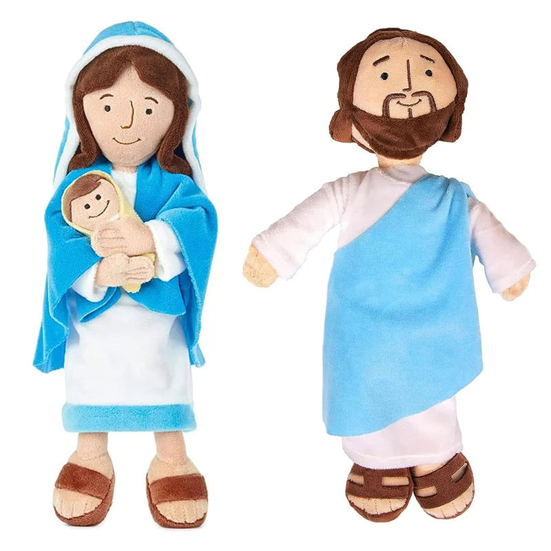 Jesus and Mary Plush