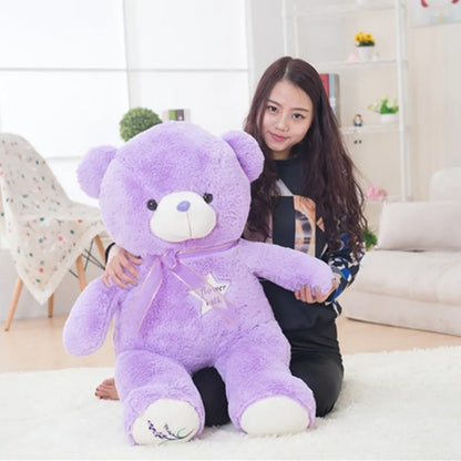 35/80cm Cute Purple Bear