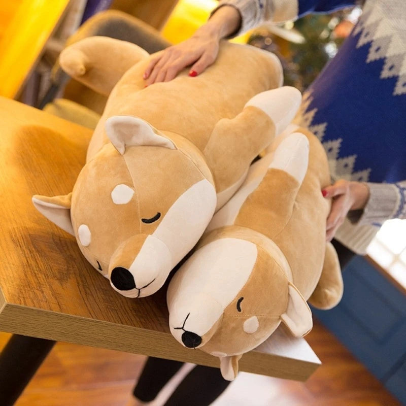 Long Pillow Lovely Shiba Inu